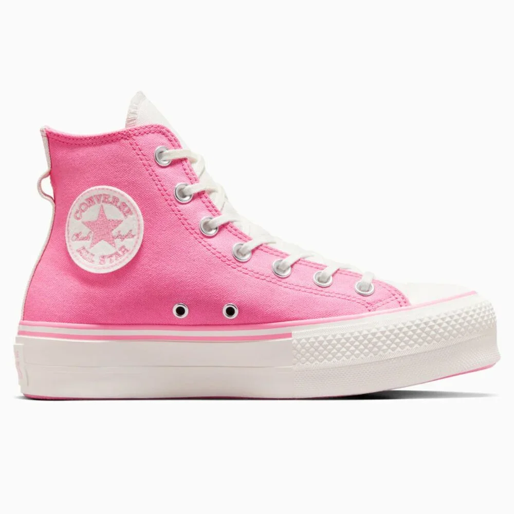 CONVERSE Lift Platform Retro Varsity Women's Chuck Taylor All Star Sneaker, 8.5 - Picture 5 of 13
